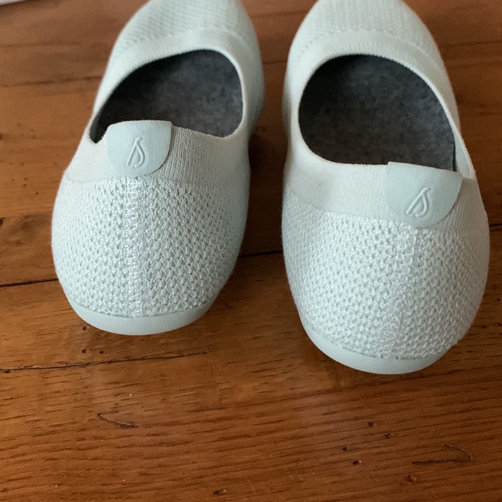 allbirds Women’s Light Blue Knit Flats - Picture 7 of 13
